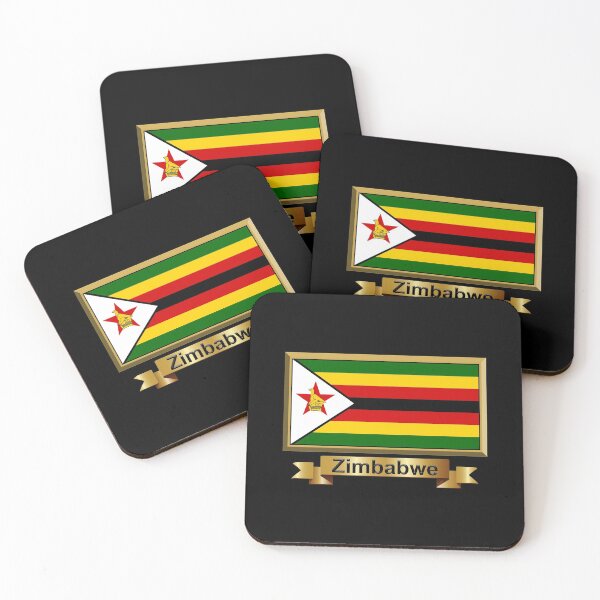 Item preview, Zimbabwe Flag Stickers, Gifts, Masks & Products (N) designed and sold by mpodger.