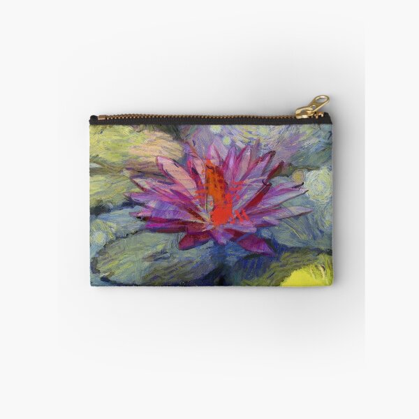 Item preview, Painted  water lilies in Vincent Van Gogh style designed and sold by AnnaMelekhina.