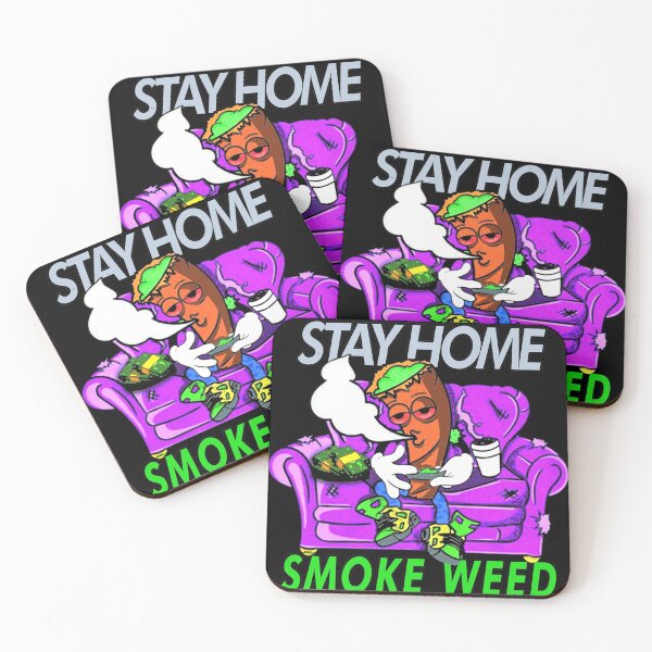 Item preview, Stay Home Smoke Weed designed and sold by bcide.