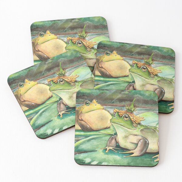 Item preview, Grumble and Mumble Bullfrog Buddies designed and sold by Kimberly Holbrook Arts.