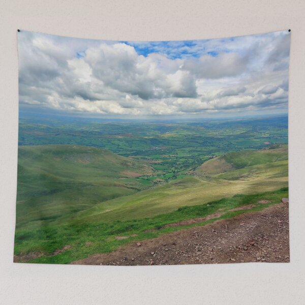 Item preview, View from Pen y Fan in Brecon Beacons. designed and sold by stretchtees.