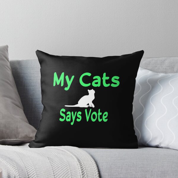 Item preview, My Cats Says Vote designed and sold by ZAstore.