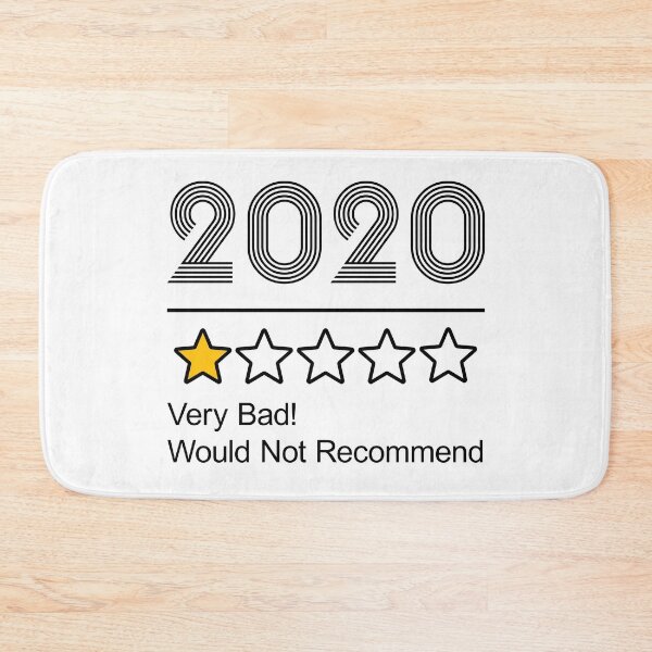 Item preview, 2020 Very Bad Would Not Recommend, One Star Rating designed and sold by Thevulcano.