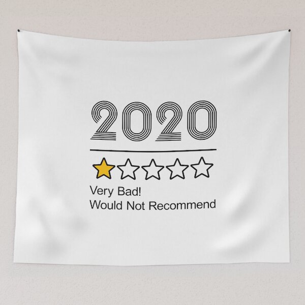 Item preview, 2020 Very Bad Would Not Recommend, One Star Rating designed and sold by Thevulcano.