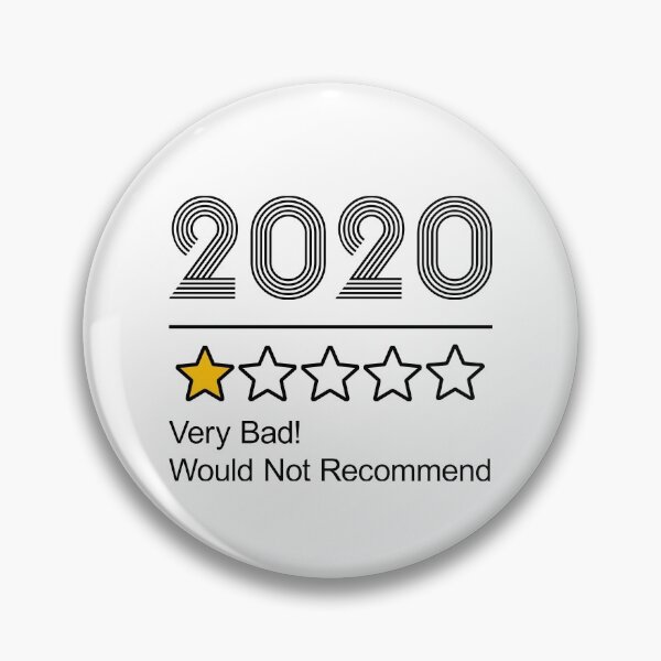 Item preview, 2020 Very Bad Would Not Recommend, One Star Rating designed and sold by Thevulcano.