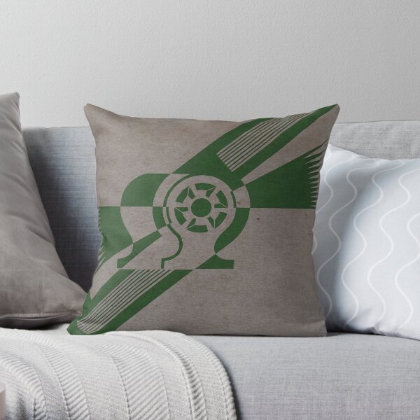 New Order Record Sleave Throw Pillow