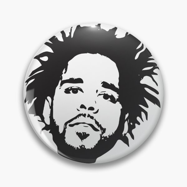Item preview, J Cole Minimalist Black and White Design designed and sold by Daniel Shoe.