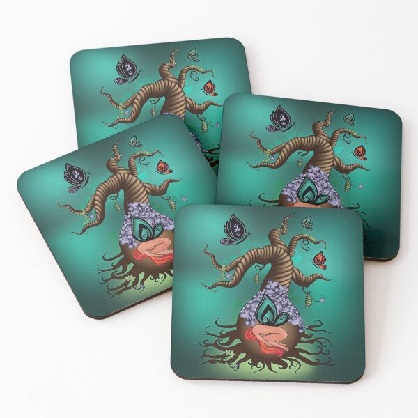Item preview, Mystical Butterfly Gnarly Tree designed and sold by serenaking.