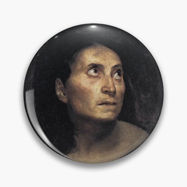 Item preview, Head of a Woman by Eugène Delacroix  designed and sold by covenapparel.