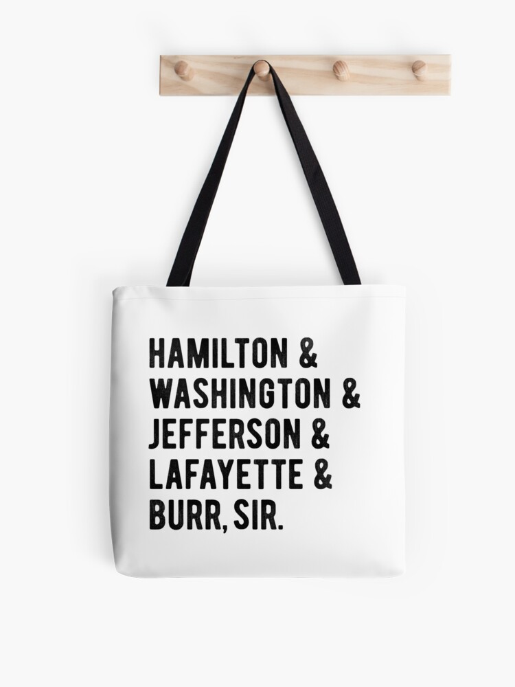 Hamilton Washington Jefferson Lafayette Burr, sir