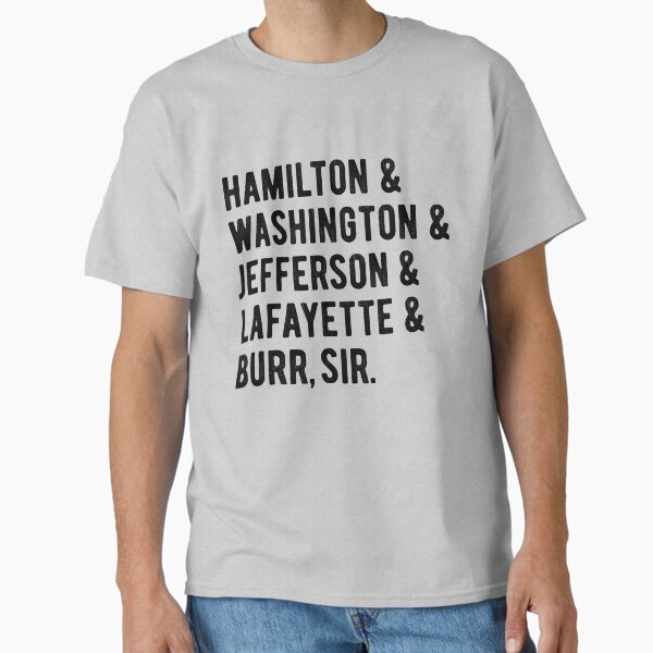 Item preview, Hamilton & Washington & Jefferson & Lafayette & Burr, sir designed and sold by SabIllustration.