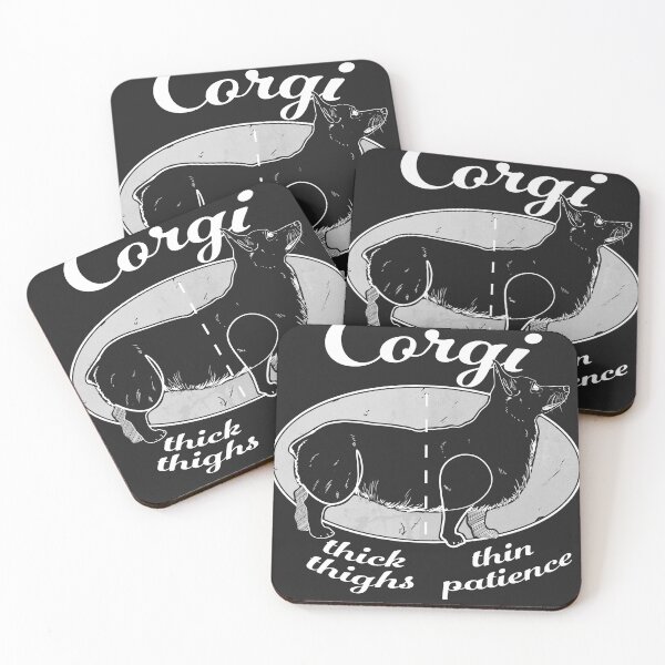 Item preview, Corgi - Thick thighs ; thin patience. designed and sold by hedevah.