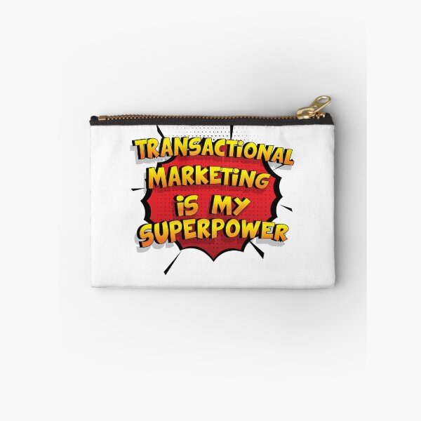 Item preview, Transactional marketing is my Superpower Funny Design Transactional marketing Gift designed and sold by Custom365.
