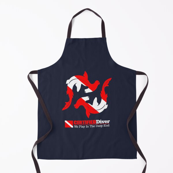Item preview, Certified Diver (sharks)(rd) designed and sold by curranmorgan.