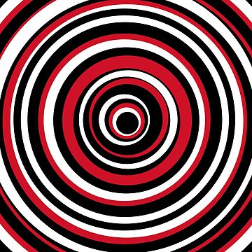 Artwork thumbnail, Team Series - New Jersey - Circles! by Eye on the Blueline
