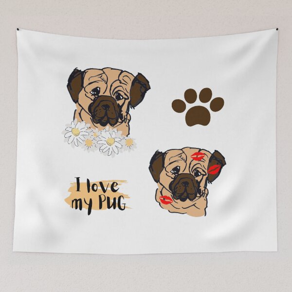 Item preview, Pug designed and sold by NinaBetterNot.