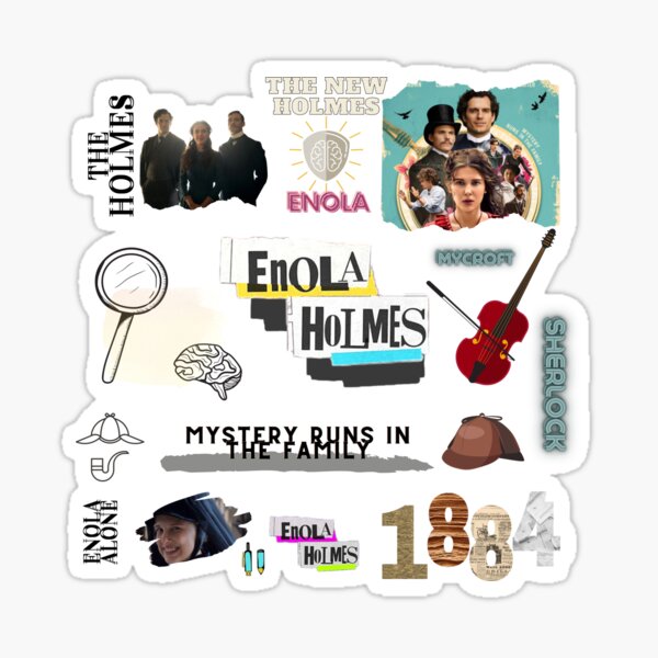 Enola Holmes Sticker