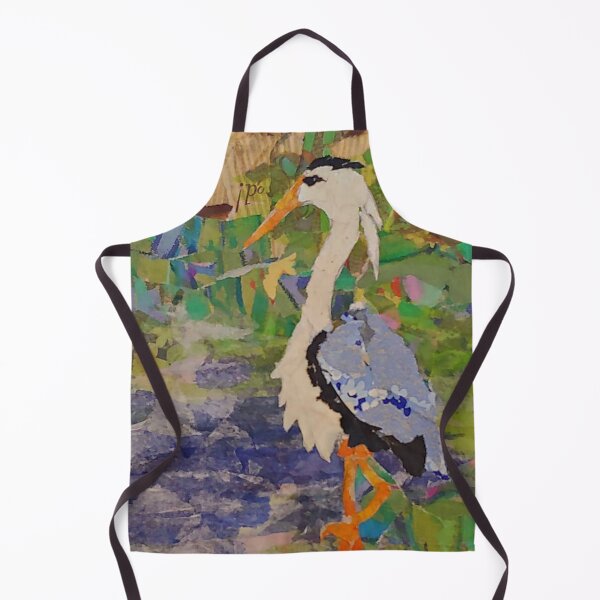 Item preview, Torn Paper Heron designed and sold by RDBcreations.
