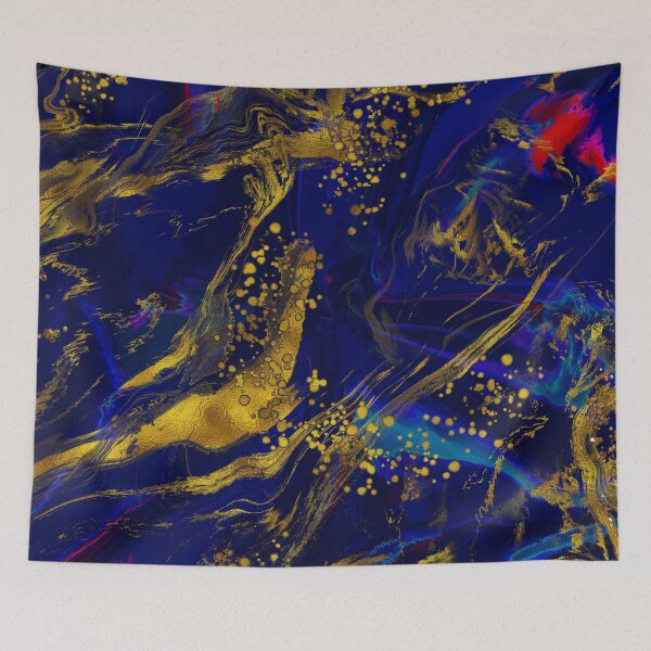 Item preview, Blue Psychedelic Rush designed and sold by WisdomInspired.
