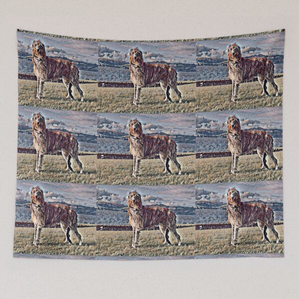 Item preview, Stunning Scottish Deerhound in Scotland designed and sold by DeerhoundRhodry.