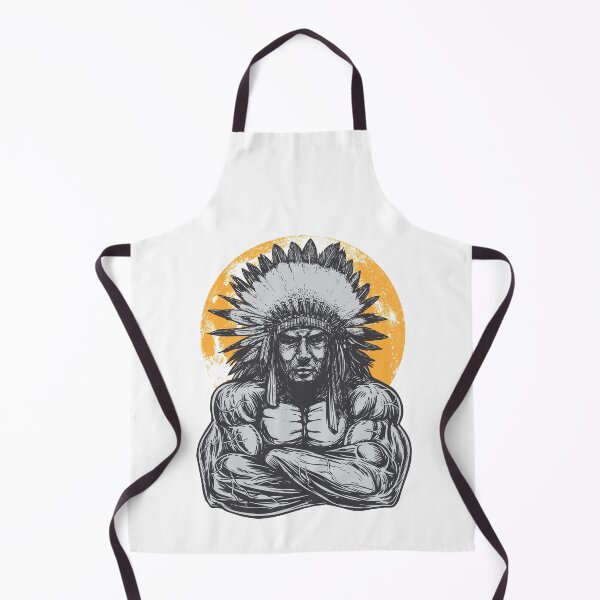 Item preview, Muscleman chief with feathers  designed and sold by urbanstore69.