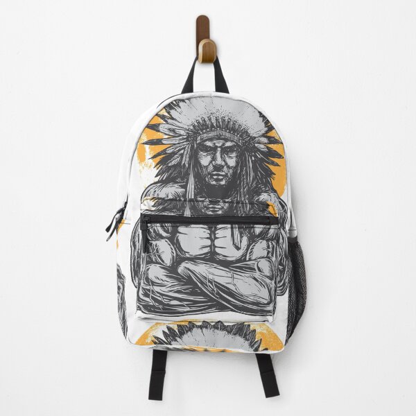 Item preview, Muscleman chief with feathers designed and sold by urbanstore69.