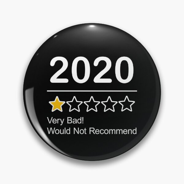 Item preview, funny 2020 One star rating designed and sold by Thevulcano.