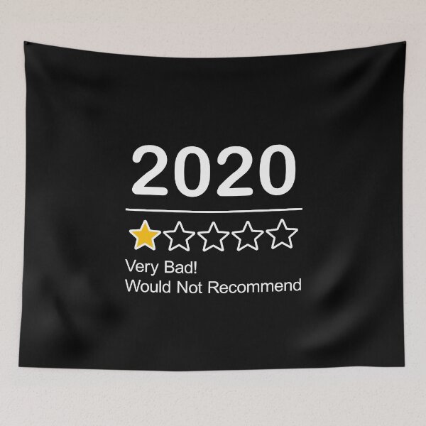 Item preview, funny 2020 One star rating designed and sold by Thevulcano.