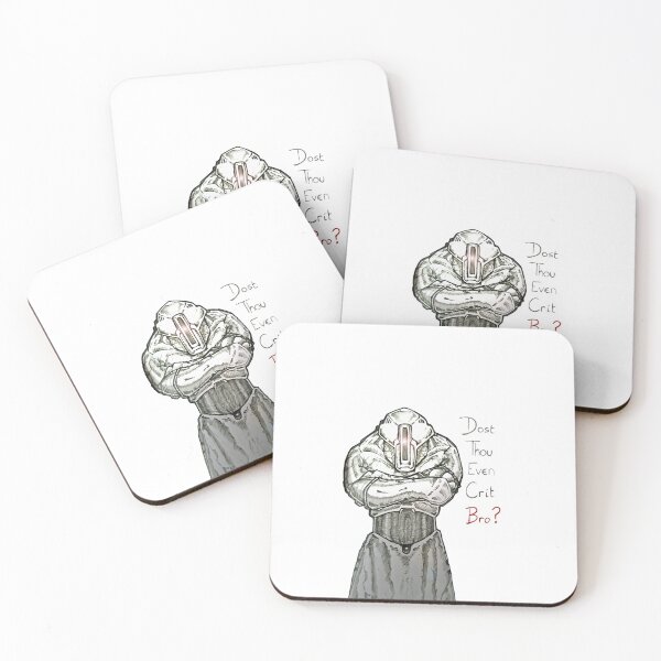 Item preview, Dost Thou Even Crit designed and sold by Tim Maidment.