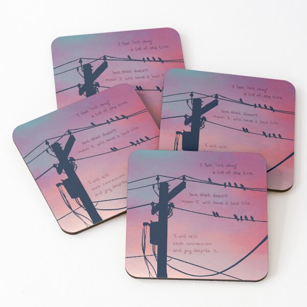 Item preview, Sunset Powerlines designed and sold by thelatestkate.
