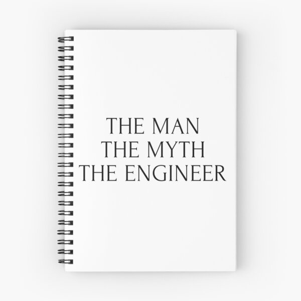 Item preview, The Man The Myth The Engineer designed and sold by ceverett98.