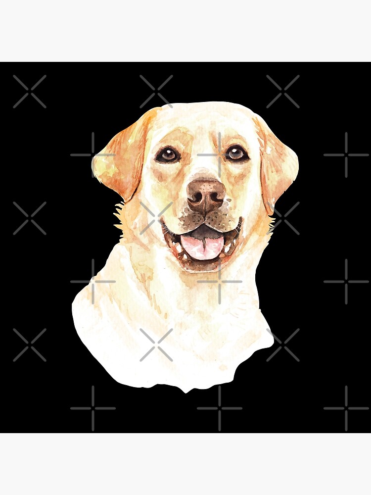 Watercolor Labrador Retriever Dog by dog-gifts