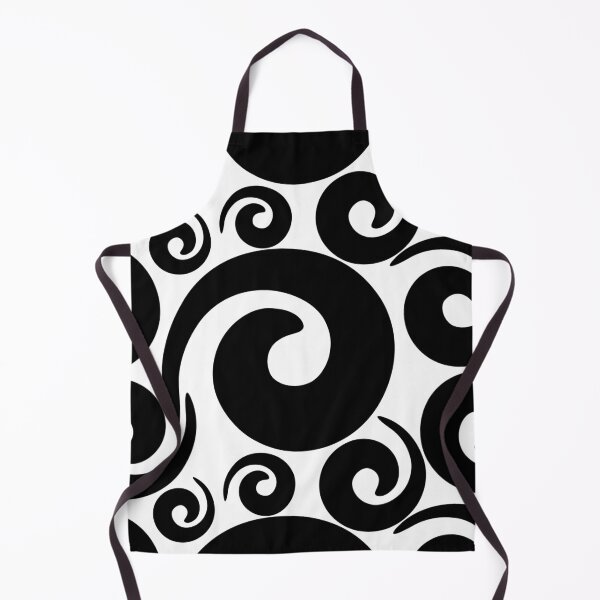 Item preview, Black and white pattern with spirals designed and sold by marina63.