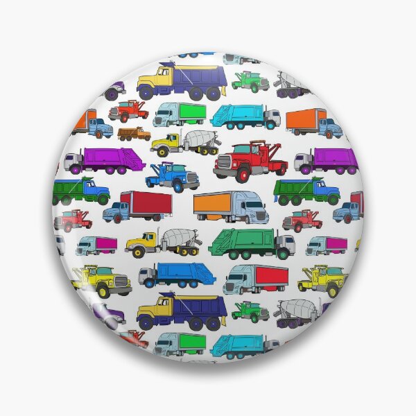 Item preview, Cartoon-style Truck Illustrations designed and sold by judgeart.