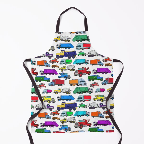 Item preview, Cartoon-style Truck Illustrations designed and sold by judgeart.