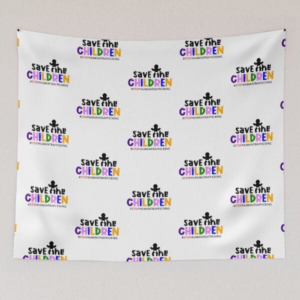 Item preview, Save The Children, Human Trafficking awareness design  designed and sold by BRtisticDesigns.