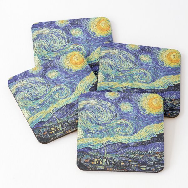 Item preview, Starry Night Painting by Vincent van Gogh Gifts for women designed and sold by tanli13.