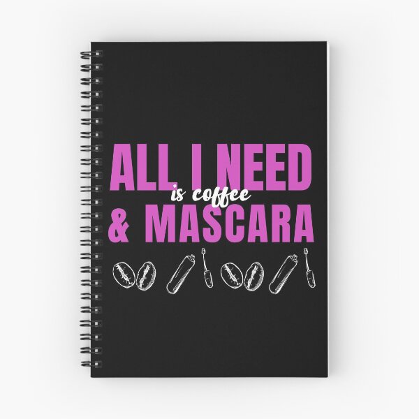 Item preview, All I need is coffee and mascara(dark theme) designed and sold by EmotionArt.
