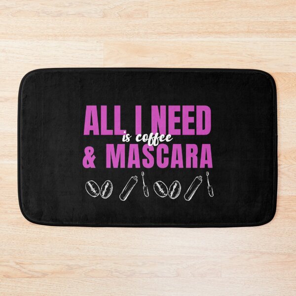 Item preview, All I need is coffee and mascara(dark theme) designed and sold by EmotionArt.