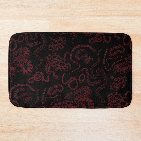 Item preview, Big Red Ink on Black Household Snake Pattern designed and sold by wedew3.