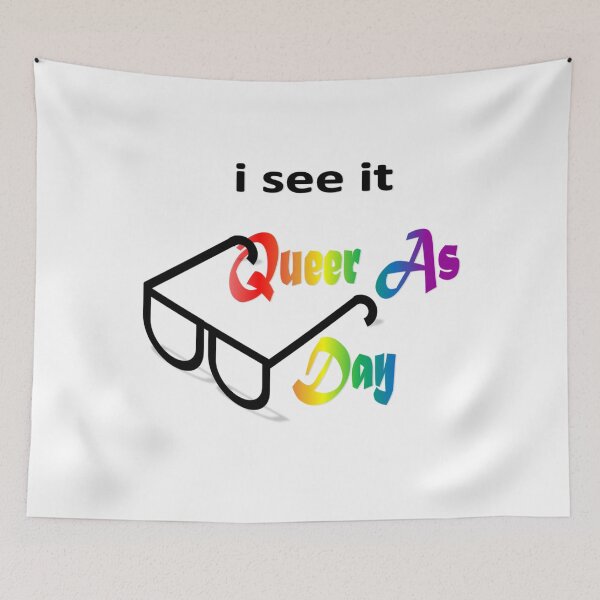 Item preview, Queer As Day LGBT Pride Graphic designed and sold by alex96207.