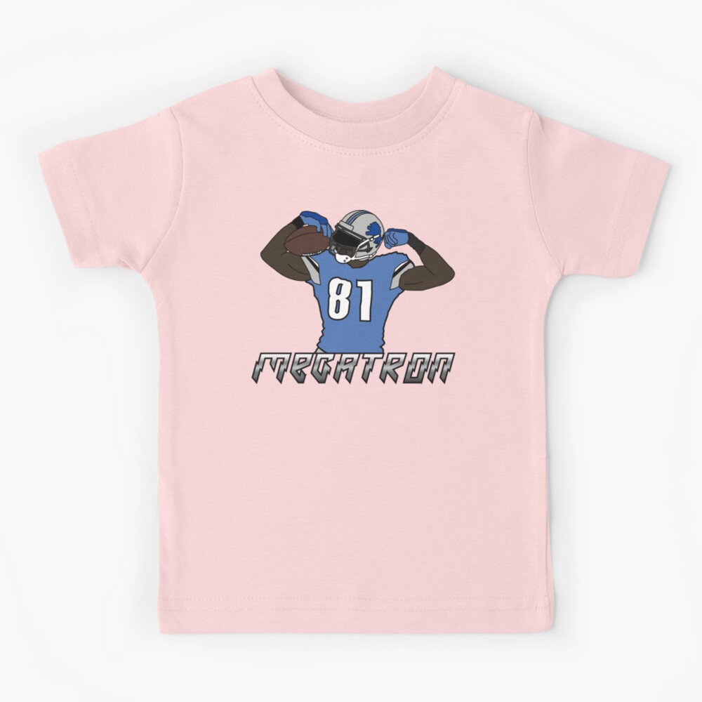 calvin johnson flexing' Kids T-Shirt for Sale by trewashburn