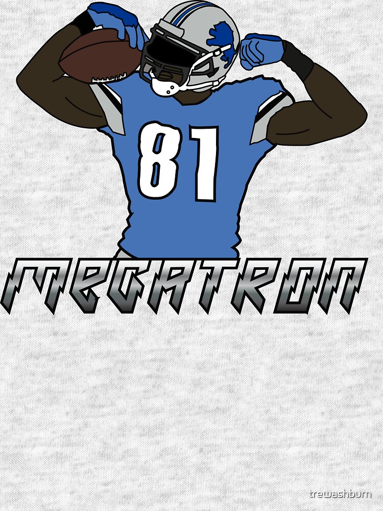 calvin johnson flexing Tri-blend T-Shirt for Sale by trewashburn