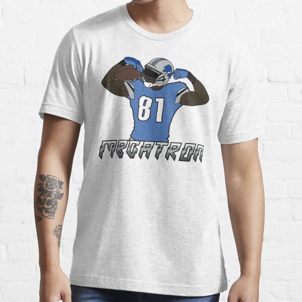 Long Sleeve Barry Sanders Touchdown Pic T-Shirt Adult Blue at  Men's  Clothing store