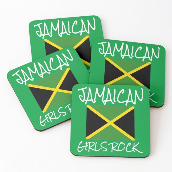 Item preview, Jamaican Girls Rock Jamaica Flag T Shirt Merch designed and sold by PRINTS2HOT.