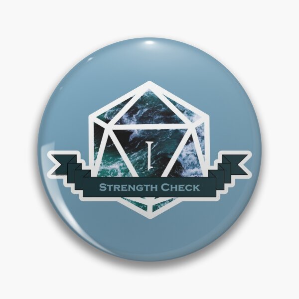 Item preview, Strength Check - Natural 1 designed and sold by tangerinesplace.