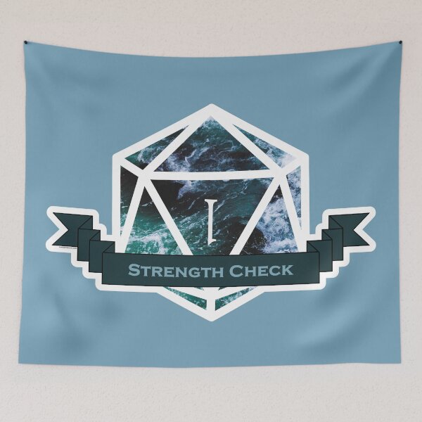 Item preview, Strength Check - Natural 1 designed and sold by tangerinesplace.