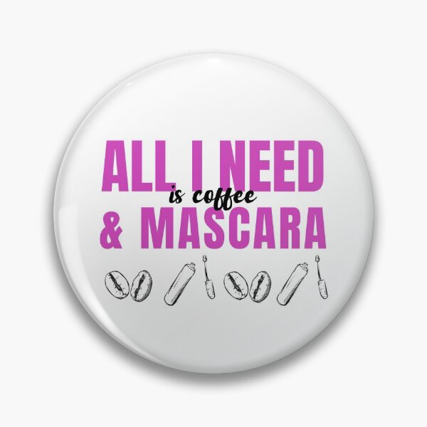 Item preview, All I need is coffee and mascara(light theme) designed and sold by EmotionArt.