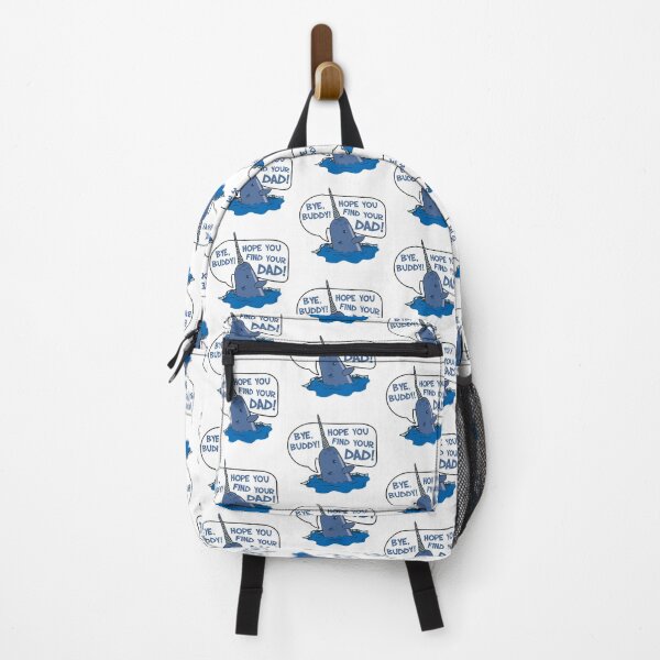 Item preview, Elf - Bye Buddy Hope You Find Your Dad Narwhal Quote designed and sold by hughhhogan.