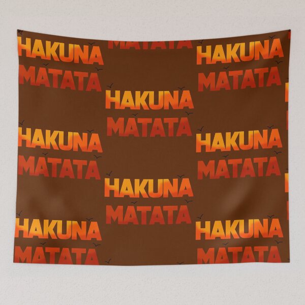 Artikelvorschau, Hakuna Matata - Lyric Quote entworfen und verkauft von jaelynandrade.